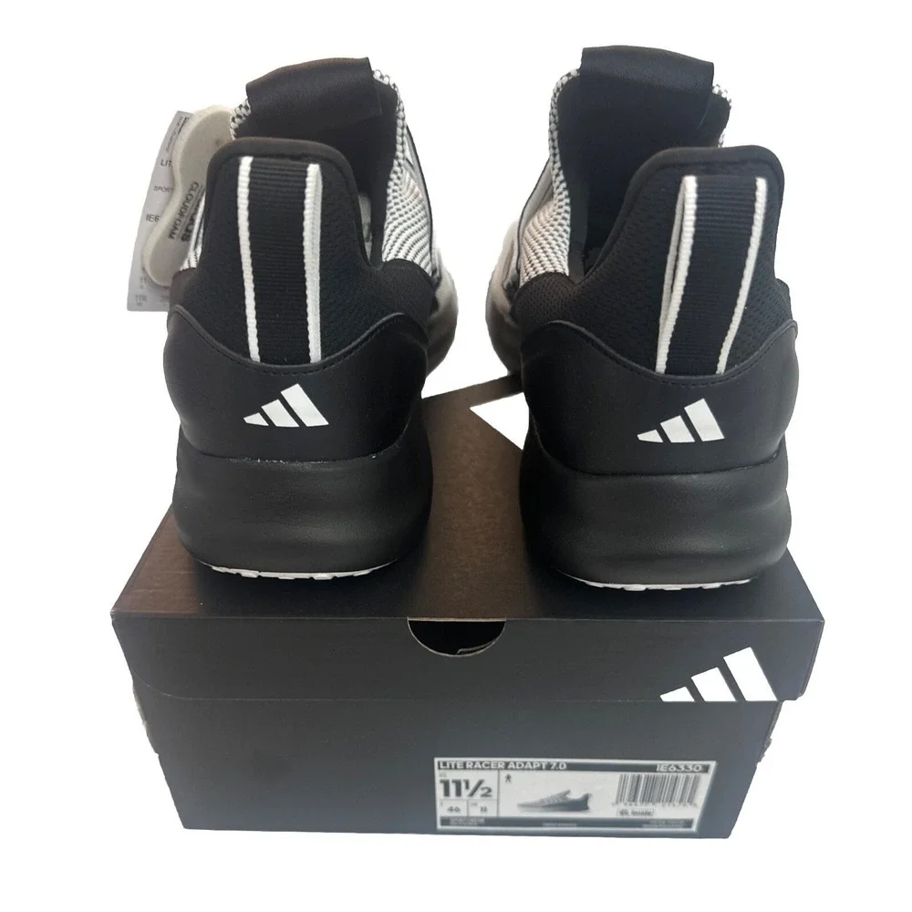 adidas Men's Lite Racer Adapt 7.0 Cloudfoam Running Shoes, IE6330 Size 11.5
